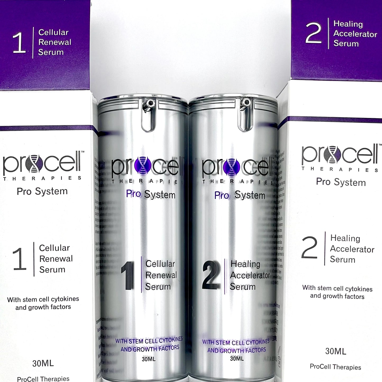Procell Pro Aftercare Step 1 and 2 30ml