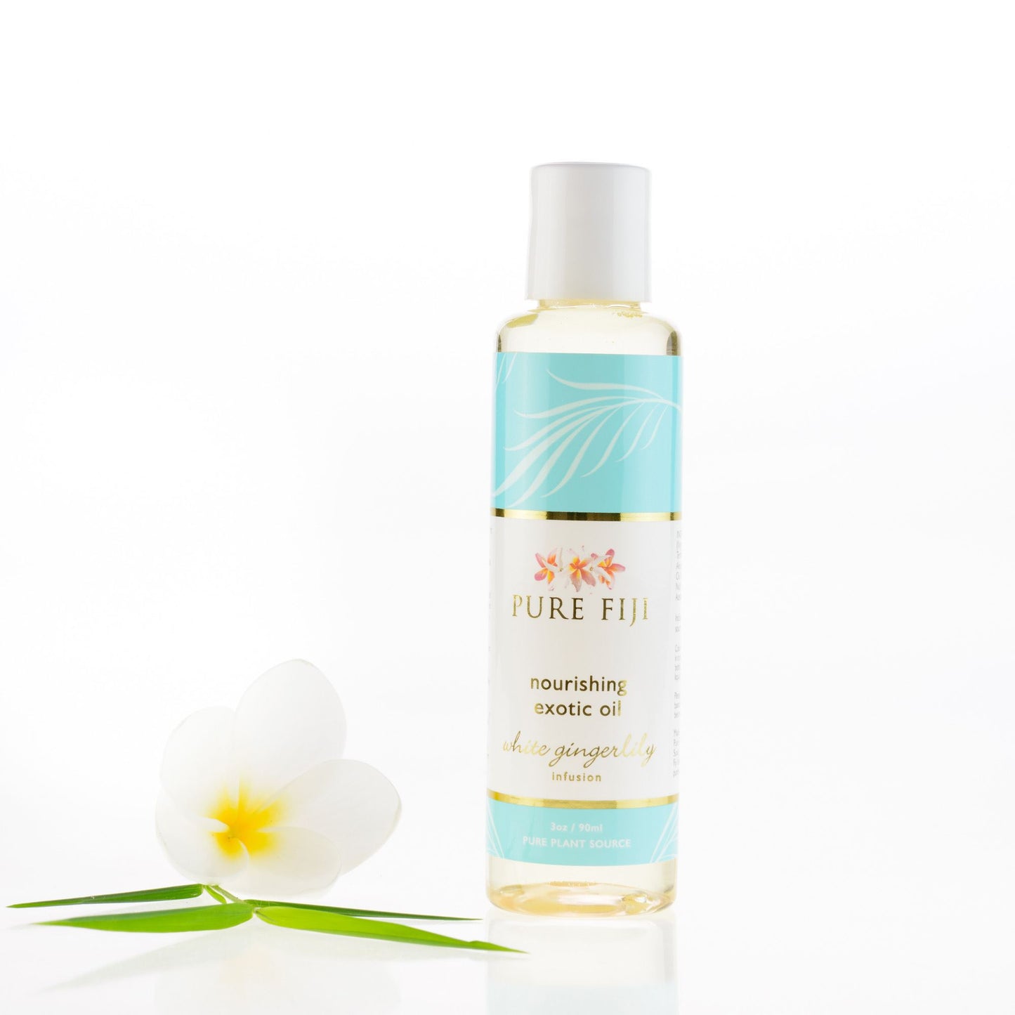 Pure Fiji White Gingerlily Exotic Bath And Body Oil