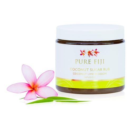 Pure Fiji Coconut Lime & Blossom Coconut Sugar Rub